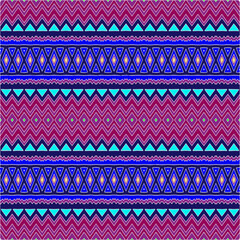 Abstract seamless pattern with ethnic aztec ornament. Boho design. Aztec pattern. Folk stylized print template for paper and fabric. Summer fashion.