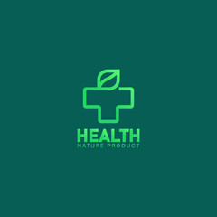 health nature product brand logo,eco health company insignia