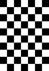 Black and white squares pattern vertical