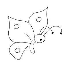 Insect Vector Coloring page For Kids