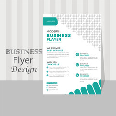 Modern Business Flyer,Creative Business Flyer,Clean Business Flyer.Luxury business Flyer design,Vector illustration Futuristic business Flyer design. Modern shape.Flyer design