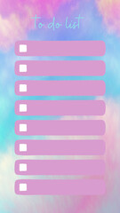 Template Elegant To-Do List