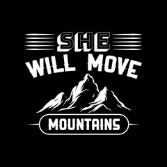 Camping Adventures mountains Outdoors Vector illustration t-shirt design Graphic T-Shirt Design