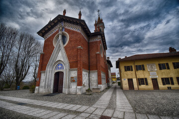 Obraz premium Santuario di Maria Ausiliatrice - Asti