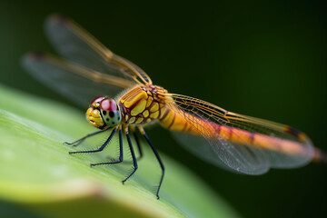 Capturing the Beauty of Dragonflies: A Breathtaking Macro Photography Shot