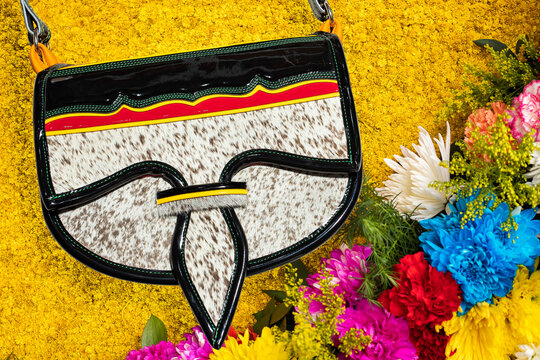 Silleteros parade - Traditional paisa carriel at the flower fair