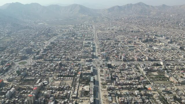 Kabul city from Above