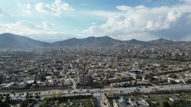 Kabul city from Above
