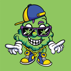 Hip hop Marijuana weed Cartoon