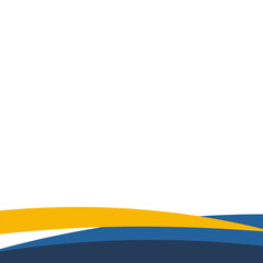 Footer Wave Cross Line