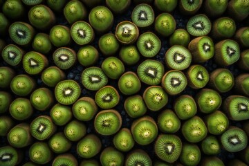 A pile of kiwi fruit