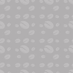 coffee beans background seamless design 