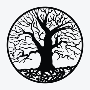 Tree of Life , Yggdrasil vector