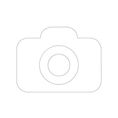 Line art Camera Vector Design