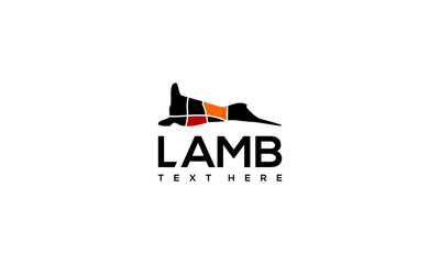 lamb logo, raw lamb