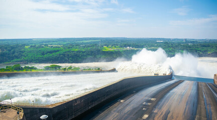 Itaipu Hydroelectric Power Plant, Paraná, Brazil