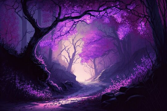 Purple Trees Images – Browse 637,495 Stock Photos, Vectors, and Video