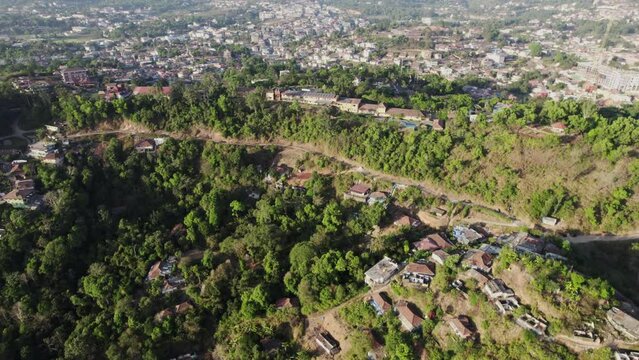 Kodagu is located on the eastern slopes of the Western Ghats. It has a geographical area of 4,102 km2 (1,584 sq mi). The district is bordered by Dakshina Kannada district to the northwest.