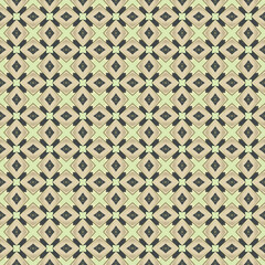 Fototapeta premium Seamless Banner Symmetry Frame Classic Shape Print Template Modern Fashion Beautiful Luxury Decorative Geometric Retro Art Vintage Black Texture Design Wallpaper Textile Fabric Background Pattern.