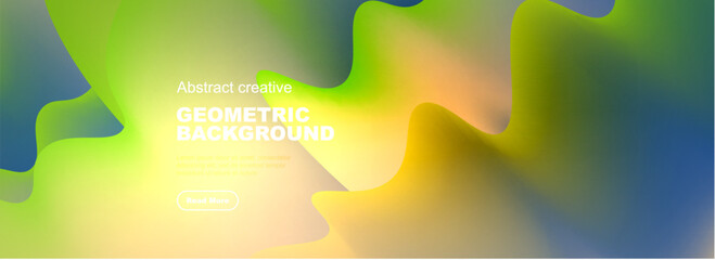 Dynamic liquid waves abstract background for covers, templates, flyers, placards, brochures, banners