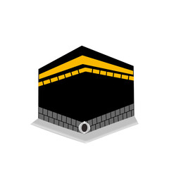 illustration of the kaaba