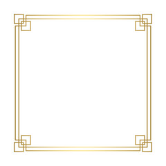 Luxury gold frame