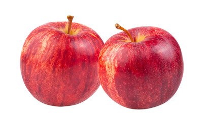 red apple isolated on transparent png