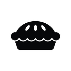 pie icon vector design template in white background
