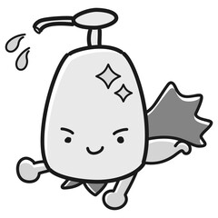 アルコール消毒スプレーボトルのキャラクター