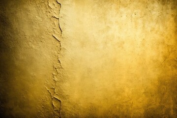 Fototapeta na wymiar yellow wall with cracked texture. Generative AI