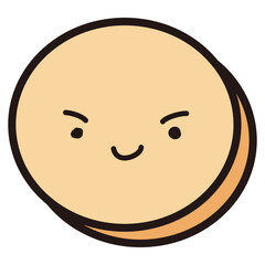 薬の錠剤のキャラクター