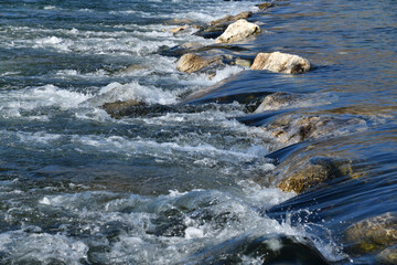 Beautiful water cascade