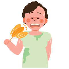 people get wet in the summer