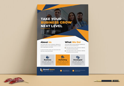 Modern Business Flyer Design Template