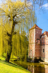Obraz premium Burg Hulshoff, Munster, Castle and park