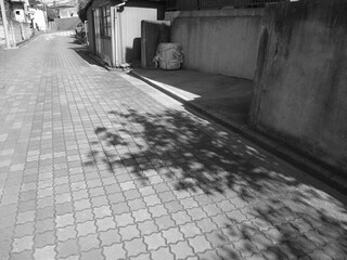 モノクロな東京の風景