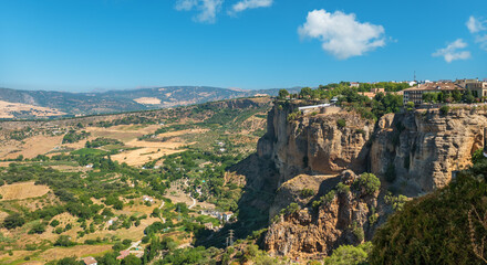 Andalusian landscape. Ronda, Spain