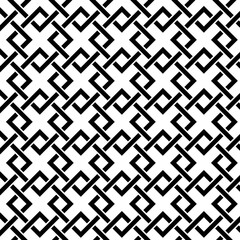 Seamless Geometric Rhombus Texture Pattern. Illustration about Seamless diamond shape geometric patterns set in black.