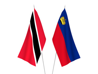 Republic of Trinidad and Tobago and Liechtenstein flags