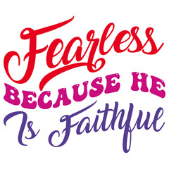 Retro Faith T-shirt Design, Vector