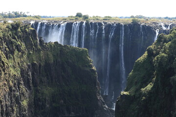 Naklejka premium top 3 best waterfalls of the world