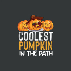 Coolest pumpkin in the path Monsters, Halloween Shirts, Holiday Teacher, Teacher Shirts,evil, ghost, graphic, halloween, horror, monster, pumpkin, silhouette, drawing, spider, design, animal