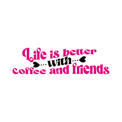 Retro coffee  T-shirt Design, Vector