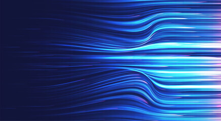 Glowing lines background