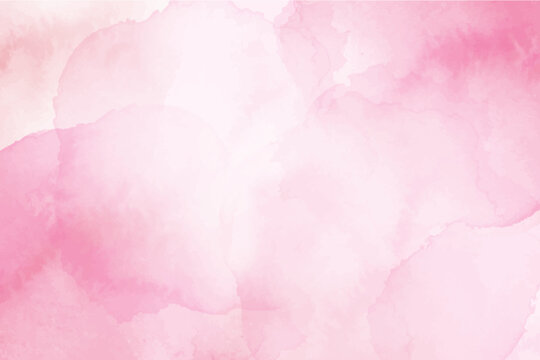 beautiful abstract pink watercolor background