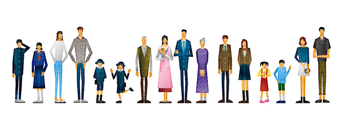 【細人間・棒人間】シリーズ