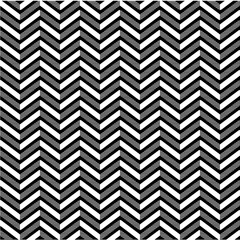 Black And White Chevron Zigzag Pattern