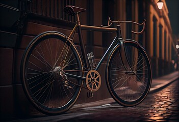 Obraz na płótnie Canvas Wednesday Bike. Generative AI