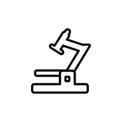 Top choice Microscope icon, vector illustration symbol template in outline trendy style. Editable graphic resources for many purposes.