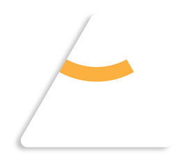 Neomorphism Triangle Element 